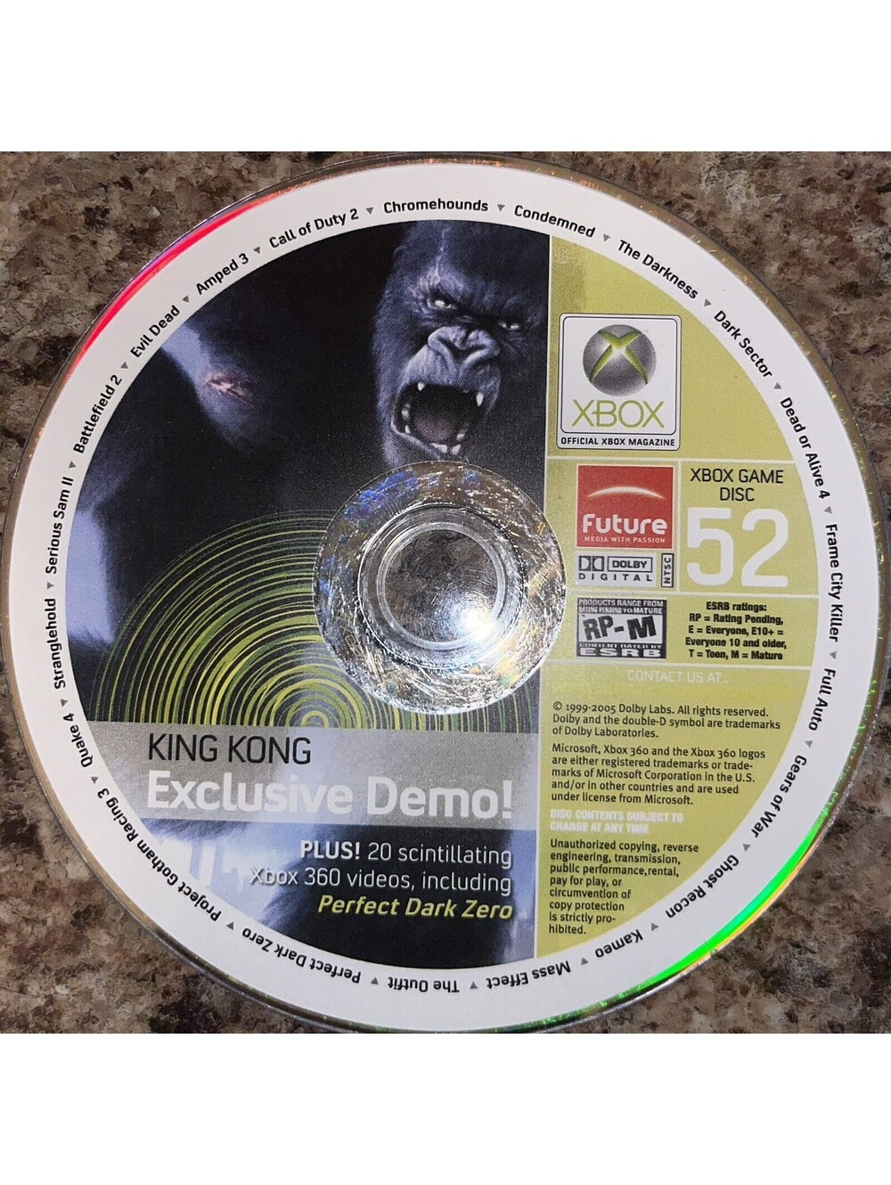XBOX Game Disc #53